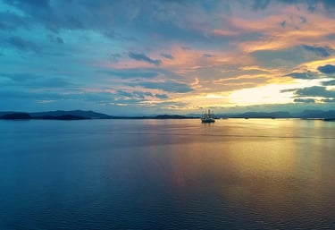 Sunrise in Stavanger, Norway