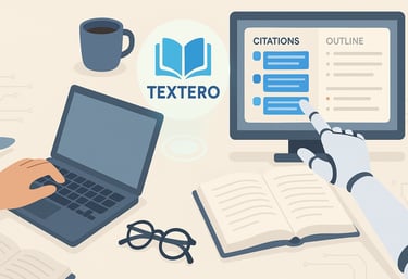 Human and AI collaboration for academic writing