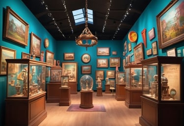 Image of a museum generated by DALL.E