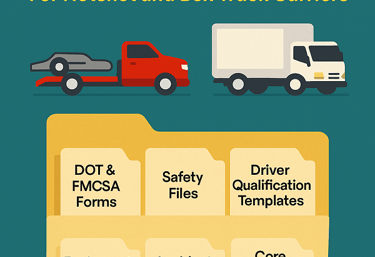 Federal Logistics Compliance Kit for Hotshot and Box Truck Startups