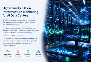 AI data center power monitoring and telemetry analysis