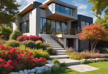 a house with a driveway