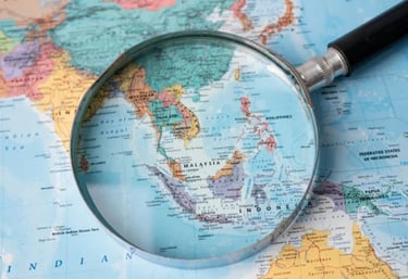 a map of south east asia
