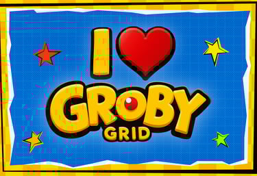 Groby Grid supporter reward for Kickstarter with digital thank you and public shout-out.