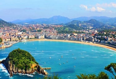 Playa en Donostia