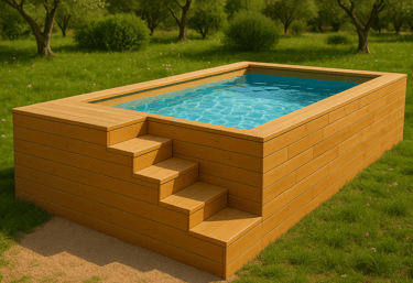 alt="mini piscine en bois"