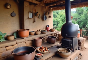 a man riding a skateboard down a street next to tall buildings