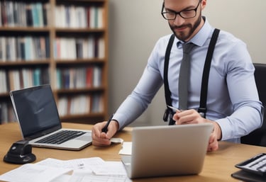 A close-up of a hand holding a smartphone with financial graphs on the display.