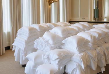 A professional cleaning team in uniforms, actively cleaning a commercial space.