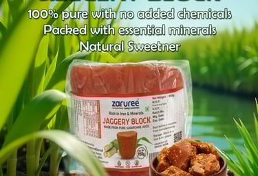 Jaggery, Sugar & Salt