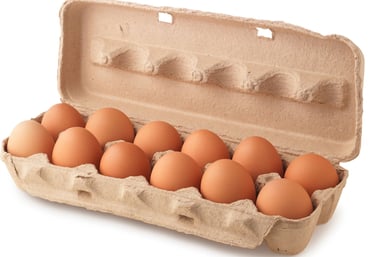 caton of eggs