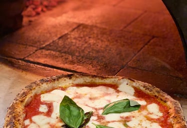 wood fired pizza catering Margherita Pizza