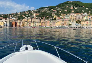 Private boat experience along the Ligurian Riviera