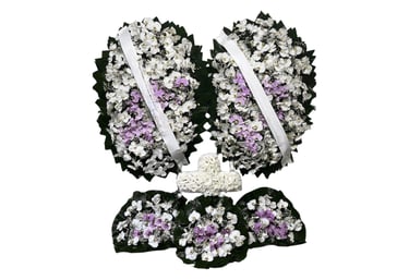 Imagem mostra coroa de flores da Velar em São Paulo