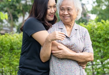 home health care services, caring for elderly