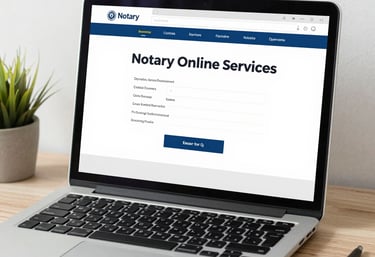 A mobile barbershop set up within a bright yellow truck is parked beside a sidewalk with two young men in vibrant orange uniforms. One man stands outside the truck on the pavement, and the other is inside the truck, which has its side open displaying a barber chair and accessories. There are trees and a building with large windows in the background.