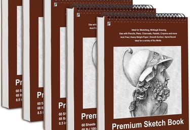 Premium Sketch Book for NeuroSomatic Art