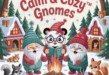 Calm and Cozy Gnomes Coloring Books