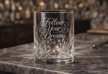 Custom Crystal Carved Glassware Manufacturer in China 