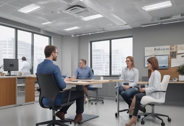 A vibrant image representing health and wellness solutions.