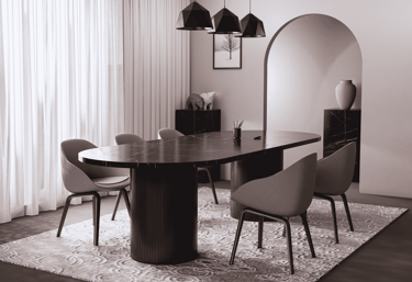 Elegant meeting table Dubai for collaborative office spaces