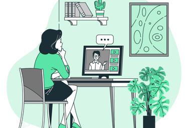 online psychotherapy session