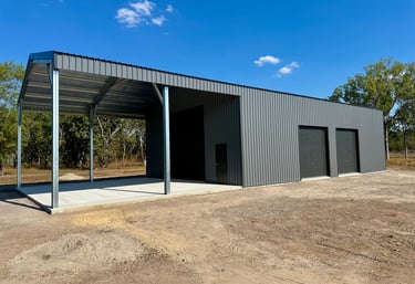 steel shed, Humpty Doo, NT builder
