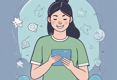 A coach is holding a clipboard and wearing a headset while talking to a player who is dressed in a football uniform. They are standing on a synthetic turf field with bleachers and spectators in the background.