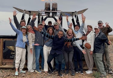 Morocco tours with hot air balloon in marrkech