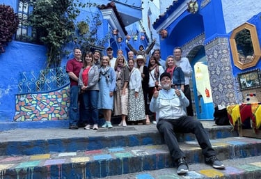 Morocco tour in the blue city of north Morocco