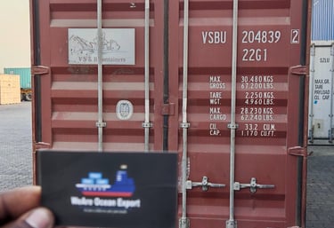 WEARE OCEAN EXPORT - CONTAINER