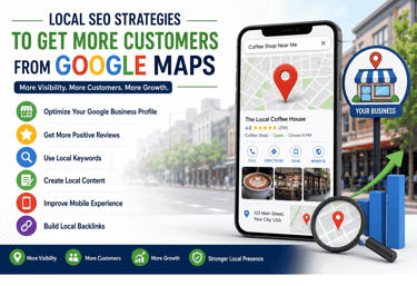 Local SEO Strategies to Get More Customers from Google Maps