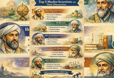 Top 5 Muslim Scientists Discoveries