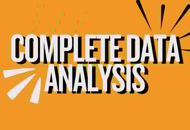Complete data analysis service for psychology research, including statistical tests, coding, and int