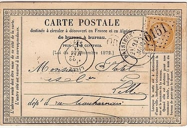 Losange Gros Chiffres 6151 et type 17.