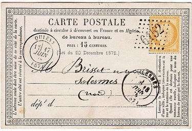 Losange Gros Chiffres 6152 et type 17.