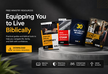 Selection of free ministry resources and biblical guidebooks for family and faith life.