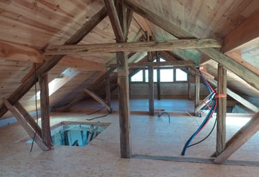 Pose charpente bois Lannemezan, rénovation toiture Tarbes