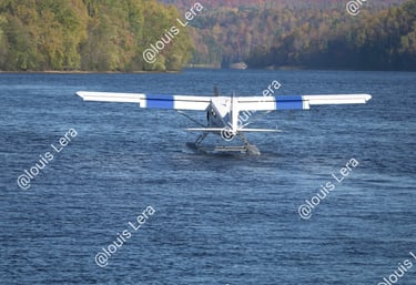 Hydravion au départ La Mauricie Quebec