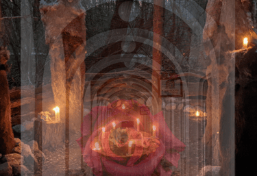 the rose temple, a ceremonial constellation for chiron's wounds