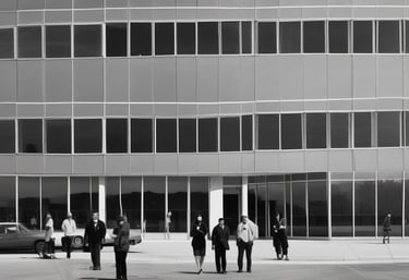 A professional lawyer consulting with a client.