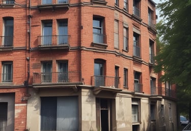 A renovated house showcasing modern design.