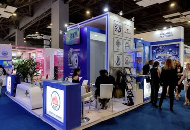 Custom exhibition stall fabrication