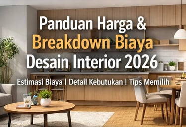 harga desain interior rumah 2026