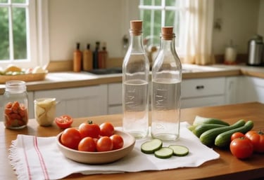 Le vinaigre blanc en cuisine