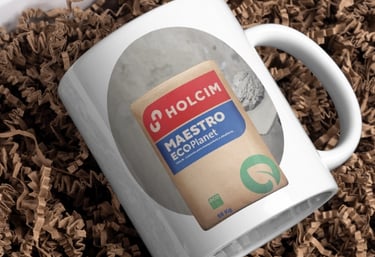 Taza personalizada con la marca de tu negocio. Articulos promocionales
