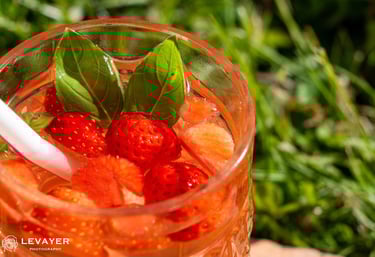 cocktail Sirop de Fraises