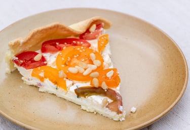 Tarte tomates Fromage