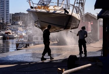 Florida boat washing services