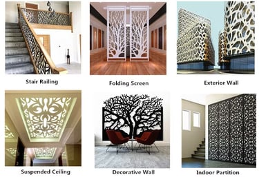 Različiti primjeri upotrebe alucobond mateirjala u svrhu kreiranja fasada i dekoracija